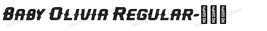 Baby Olivia Regular字体转换